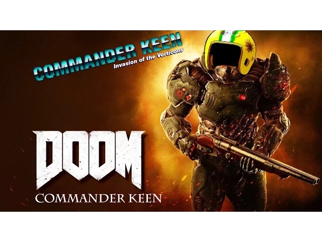DOOM | Commander Keen Easter Egg