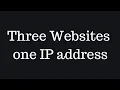 Hosting 3 WebSites on one IP Address with SNI and HAProxy