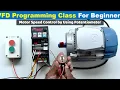 Learn How to Change Motor Speed by using VFD and Potentiometer TheElectricalGuy