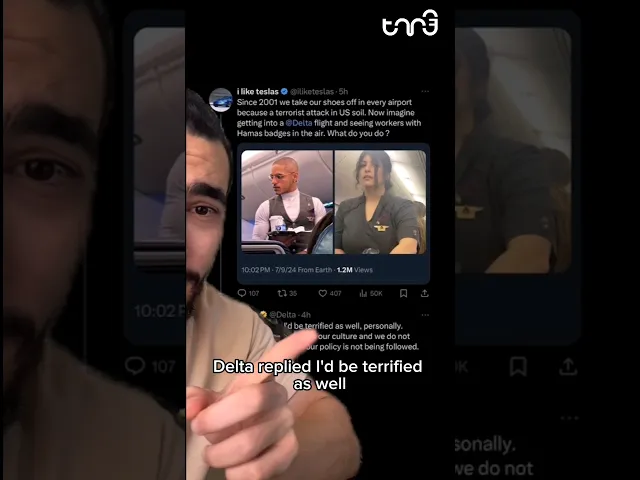 Is Delta really THREATENED by a pin? #reaction