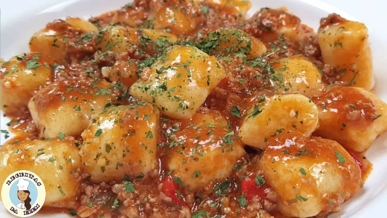 A MELHOR RECEITA DE NHOQUE DE BATATA QUE VOCÊ JÁ VIU | SIMPLES E FÁCIL