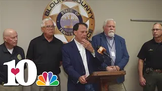 BCSO Sheriff James Berrong gives update on Blount Co shooting