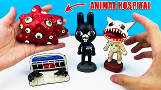 Лепим Аномалий и Существ из БОЛЬНИЦА ДЛЯ ЖИВОТНЫХ в РОБЛОКС (Animal Hospital Roblox) ✅ Лепка ОК