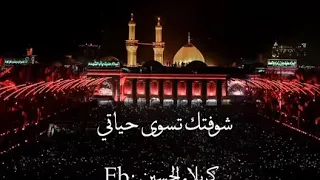حلمي اروح الكربلاء شوفتك تسوى حياتي كلها  حلمي اروح الكربلاء شوفتك تسوى حياتي كلها