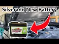 2018 Chevy Silverado 1500 Battery Replacement