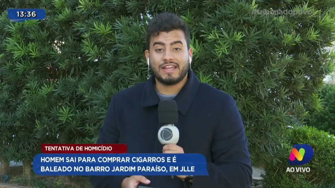 Tentativa de homicídio: homem sai para comprar cigarros e é baleado em Joinville