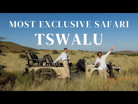 Download MP3 South Africa's most exclusive and secluded safari lodge - Tswalu Kalahari