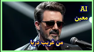 من غریب دریا معین هوش مصنوعی AI Persian Musics Ft Moein 