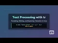 Text Processing with tr Translate Delete Squeeze Characters in Linux