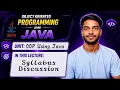 Object Oriented Programming Using Java Syllabus Discussion OOP Using Java Java Programming