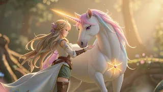 unicorn anime aivideo fantasy unicorn cinematic