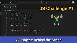 JavaScript Challenge JS Object Key Mastery Quizify Coder