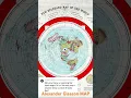 Flat Earth Map of the World by Alexander Gleason made 1892