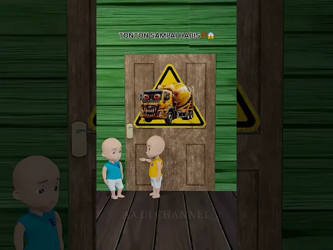 Ada Truk Molen Terbengkalai mengetuk pintu Upin Ipin‼️😱