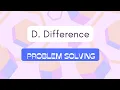 ICPC Assiut Sheet Sheet Problem D Difference codeforces