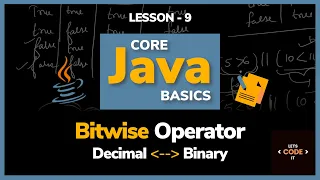 Bitwise Operator - Decimal to Binary conversion Lesson