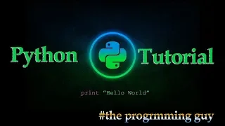 Python Tutorial - Logical Operators and Conditional
