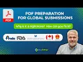 Why is PDF prep a nightmare for one or multiple regions How can you fix it
