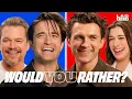 The Odyssey Cast Play Would You Rather Tom Holland Robert Pattinson Matt Damon Anne Hathaway