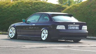 LOW TUNER Cars Leaving a Carshow #1