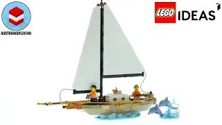 LEGO Ideas 40487 Sailboat Adventures Speed Build