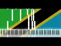 Tanzania National Anthem On Synthesia - God Bless Africa [ REMASTERED ]