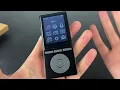 Aiandcc 64GB MP3 Music Player with Bluetooth 5 3