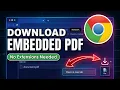 How to Download an Embedded PDF From Any Website 2026