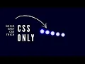 CSS wavy dotted loader animation pure CSS trick