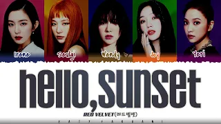 RED VELVET (레드벨벳) - 'HELLO, SUNSET' (다시 여름) Lyrics [Color Coded_Han_Rom_Eng]