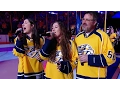 Nashville hyped up as Vince Gill his daughters sing national anthem