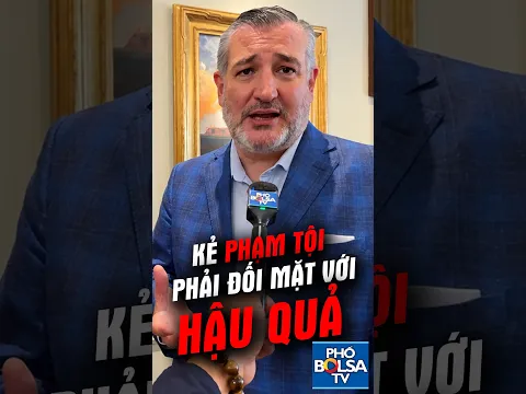 TNS Mỹ Ted Cruz nói về vụ án Quỳnh Tâm: "Bất cứ ai phạm tội bạo lực đều phải đối mặt với hậu quả."