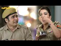 Download Lagu जब Santosh को पटाने के लिए बाबा के दिए हुए लड्डू को खा गई Haseena || Maddam Sir