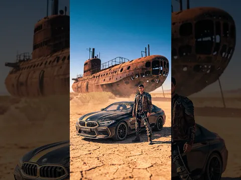 Real or AI? BMW Desert Submarine Photo 😱