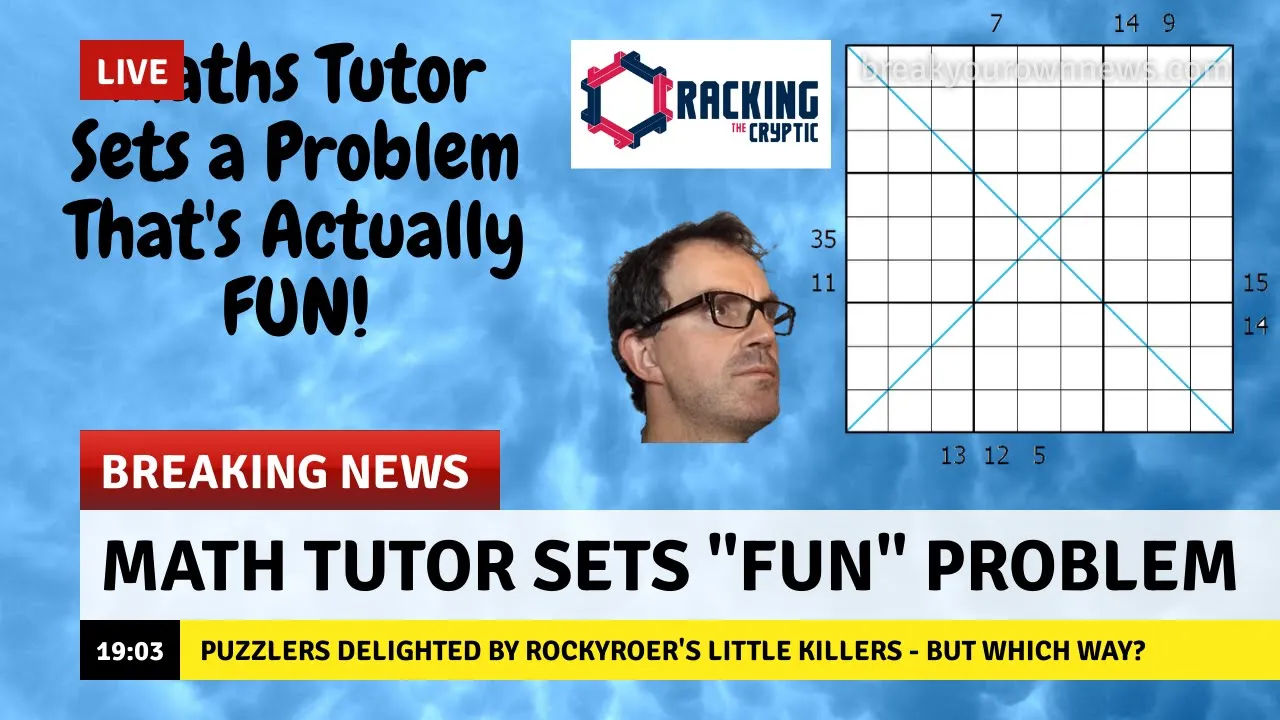 Math Tutor Sets Problem That's Actually FUN!