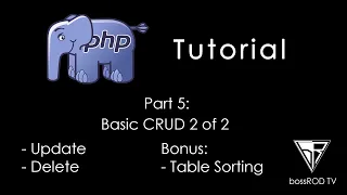 TAGALOG PHP Tutorial Part 5 - Basic CRUD 2 of 2