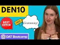 Use DEN10 DAT Bootcamp Promo Code Discount and Coupon Code 2024 - Free Giveaway Details