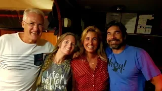 LIVING THE DREAM. We meet the DELOS crew in Antigua.. Sailing Ocean Fox Ep 49