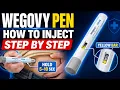 How to Use Wegovy Pen Step-by-Step Injection Guide