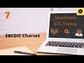 EBCDIC Charset - Mainframe ETL Testing Tutorial