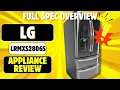 LG LRMXS2806S Fridge Tour Craft Ice Double Freezer SMART Neu Appliance Outlet Austin