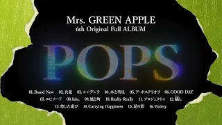 Mrs. GREEN APPLE – 6th Full Album「POPS」Trailer “VOID”