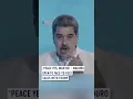 'Peace yes, war no' - Maduro open to face-to-face talks with Trump