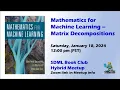 Matrix Decompositions - Mathematics for Machine Learning