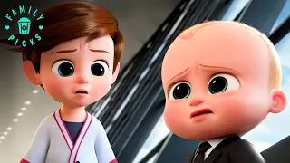 Boss Baby Shouts BABY ON BOARD and Chaos Follows | The Boss Baby
