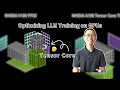 Optimizing LLM Training on GPUs