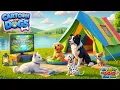 TV for Dog in color they can see Perfect for Busy Dog Parent Cartoon for Pet with Ambient music