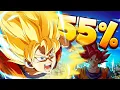 HOW GOOD IS DOKKANFEST GOD GOKU WITHOUT DUPES 55 DBZ Dokkan Battle