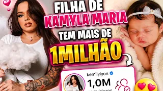 KEMILLY TEM MAIS DE 1MILHÃO DE SEGUIDORES COM MENOS DE 1 MÊS DE VIDA🤑