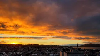 San Francisco Sunset time lapse 19 November 2021